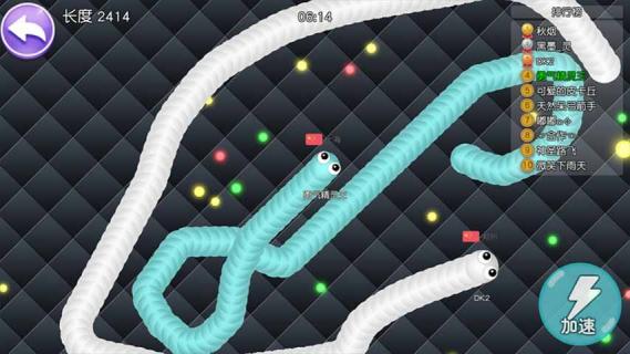 蛇蛇大作战破解版不死加速生长