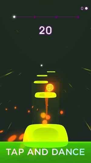 音乐球霓虹灯跳舞2025游戏破解版