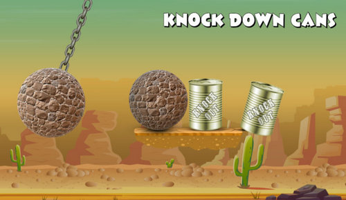 击倒易拉罐游戏中文版v1.0