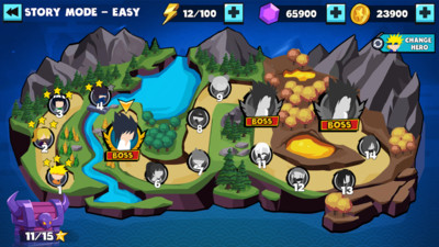 九尾火柴人中文破解版安卓v1.4