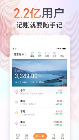 随手记自动记账app