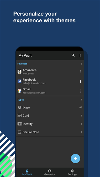 Bitwarden app中文绿色版 v2025.10.0