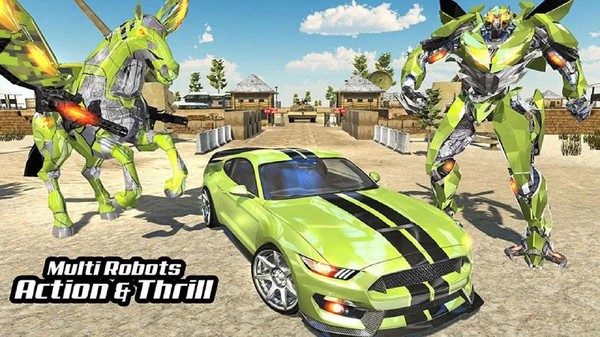 军马机器人射击游戏