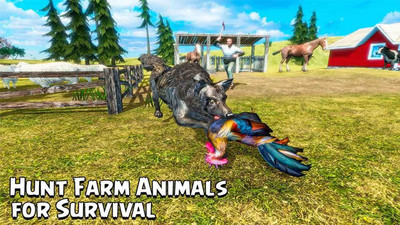 愤怒的狼模拟器