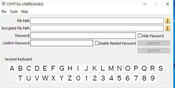 CRYPTISA(文件加密工具)