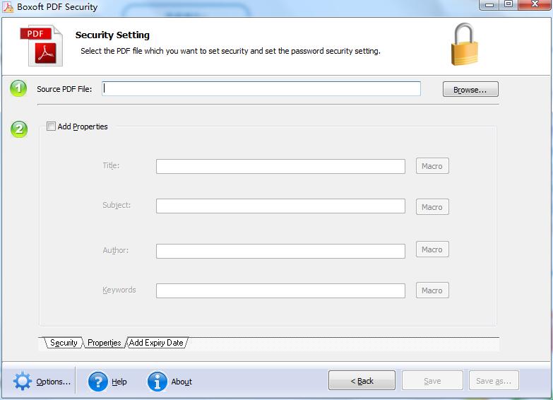 Boxoft PDF Security(PDF文件加密软件)