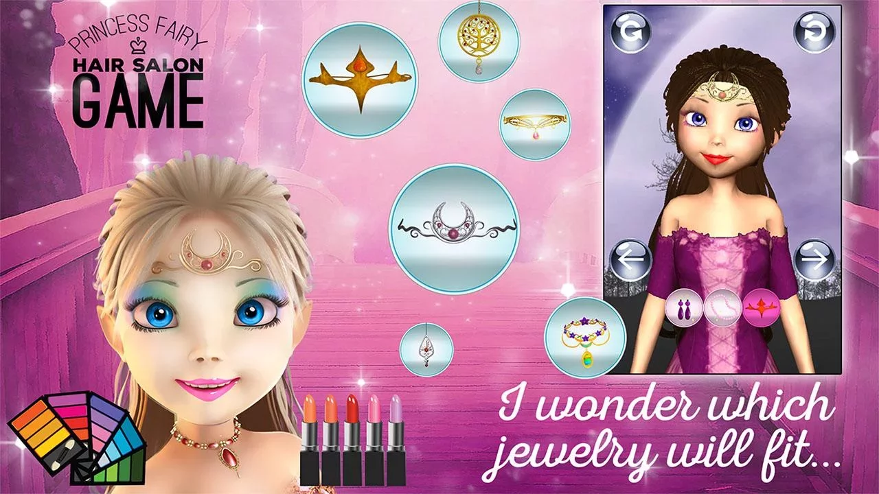童话公主美发沙龙游戏