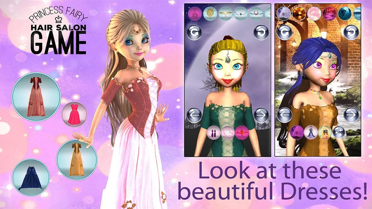 童话公主美发沙龙游戏